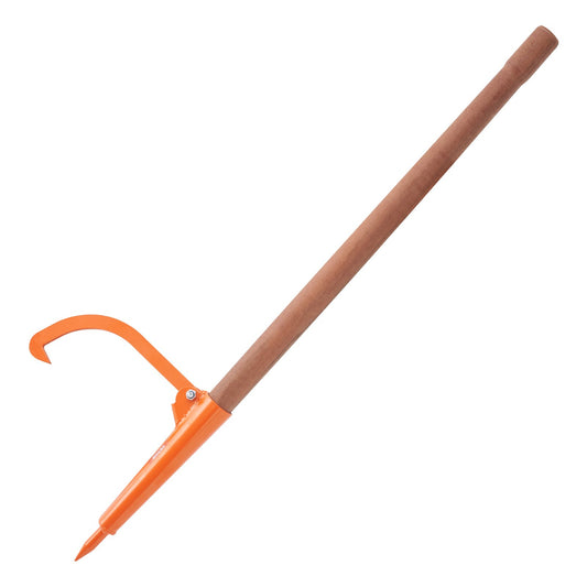 Log Peavey 46,5 Zoll Holzgriff-Holzheber Max 18 Zoll zu öffnende Holzrolle