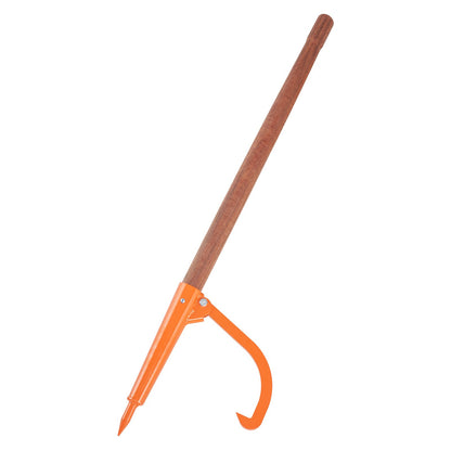 Log Peavey 46,5 Zoll Holzgriff-Holzheber Max 18 Zoll zu öffnende Holzrolle