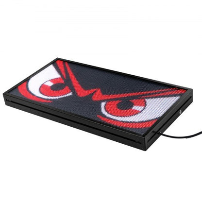 27x14 Zoll programmierbares LED-Schild, digitale Rollanzeigetafel, P5, Vollfarbe | EU