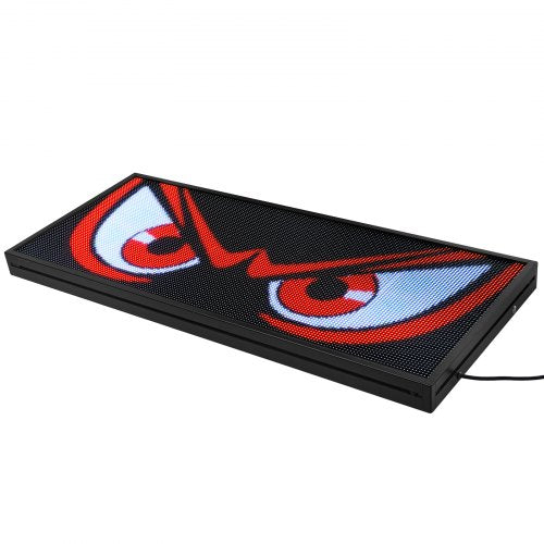 40x18 Zoll programmierbares LED-Schild, digitale Rollanzeigetafel, P6, Vollfarbe | EU