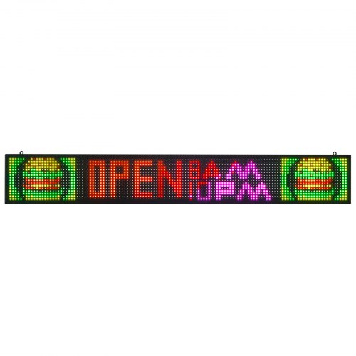 52x8 tum Programmerbar LED-skylt Digital rullande displaykort P10 Fullfärg |  EU