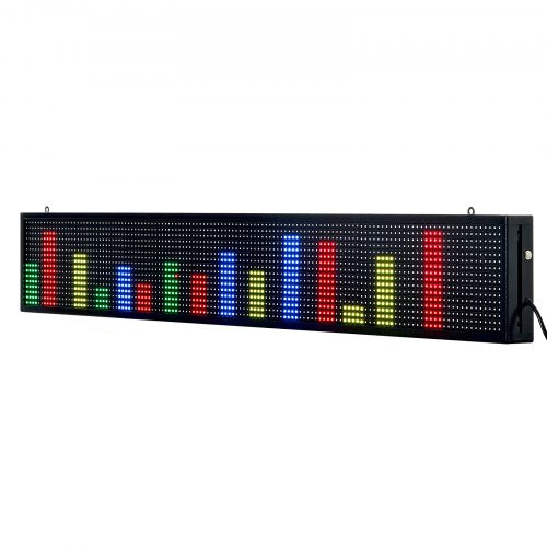 52x8 tum Programmerbar LED-skylt Digital rullande displaykort P10 Fullfärg |  EU