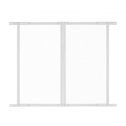 RV-dörrskydd 660,4 x 609,6 mm Dörrgaller Husdjursskydd Vit |  EU