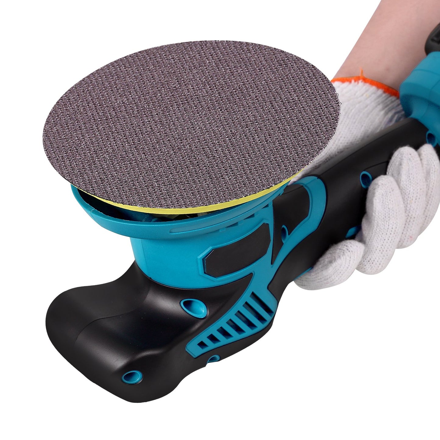 5-inch Mesh Abrasive Sanding Discs, 50PCS 120 Grit Anti-Clogging Ceramic Sandpapers Dust Free, Hook-and-Loop Sanding Discs for Metal Wood Plaster Sanding, Car Body Repair, Paint Removal