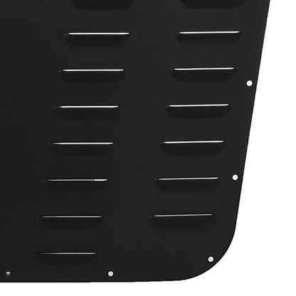 Belüfteter Kühlergrill mit schwarzer Pulverbeschichtung, Frontliner für Jeep Wrangler JK 2013–2017