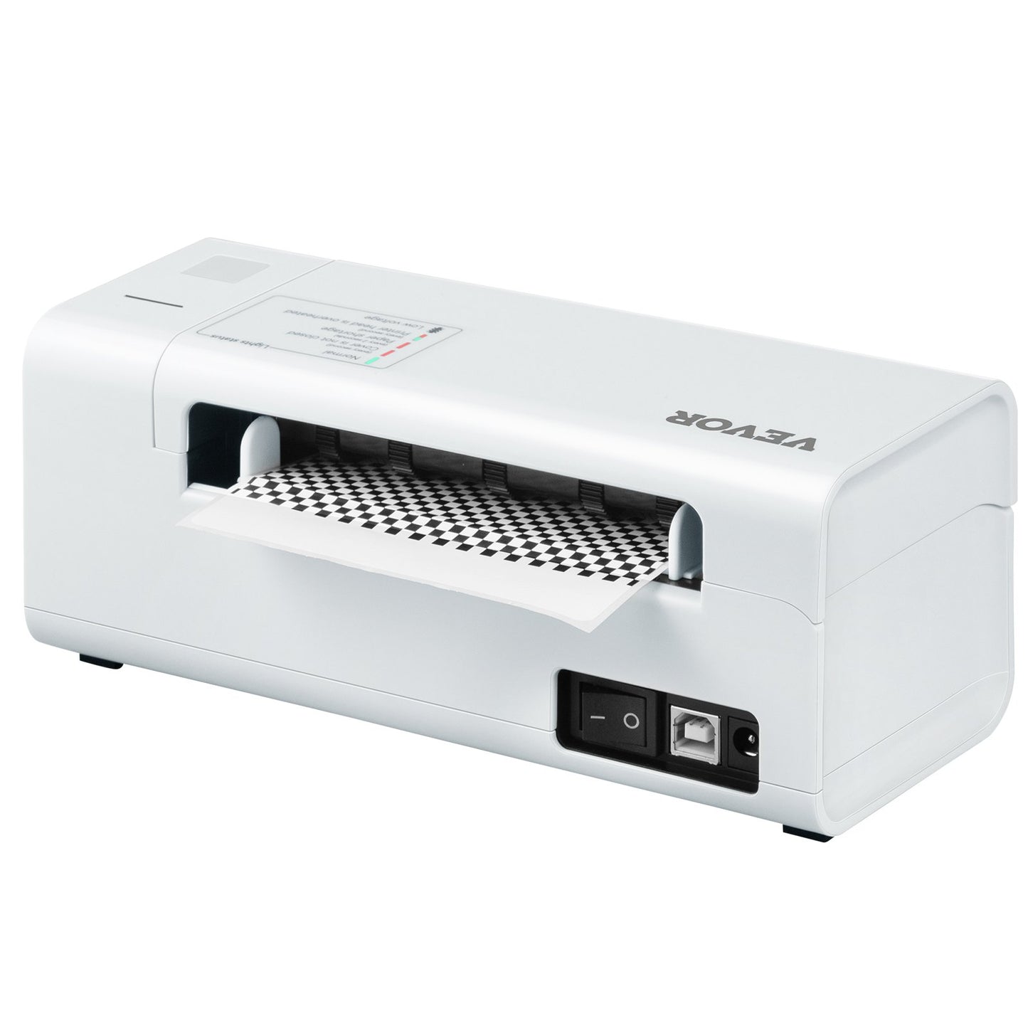 Termisk etikettskrivare, 4x6 etikettskrivare, termisk etikettmaskin med automatisk etikettigenkänning, stöd för Windows/MacOS/Linux, kompatibel med Amazon, eBay, Etsy, UPS, etc