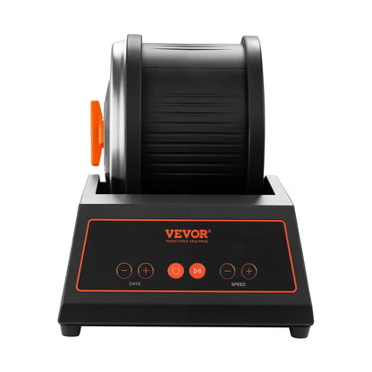 Rock Tumbler Kit, 4lbs Rock Polishing Kit, 4 Speed Settings 9-Day Polishing Timer Stone Polishing Kit, Belt-Free Rock Polisher with Adapter & Overload Protection, Rock Polisher for Adults Kids