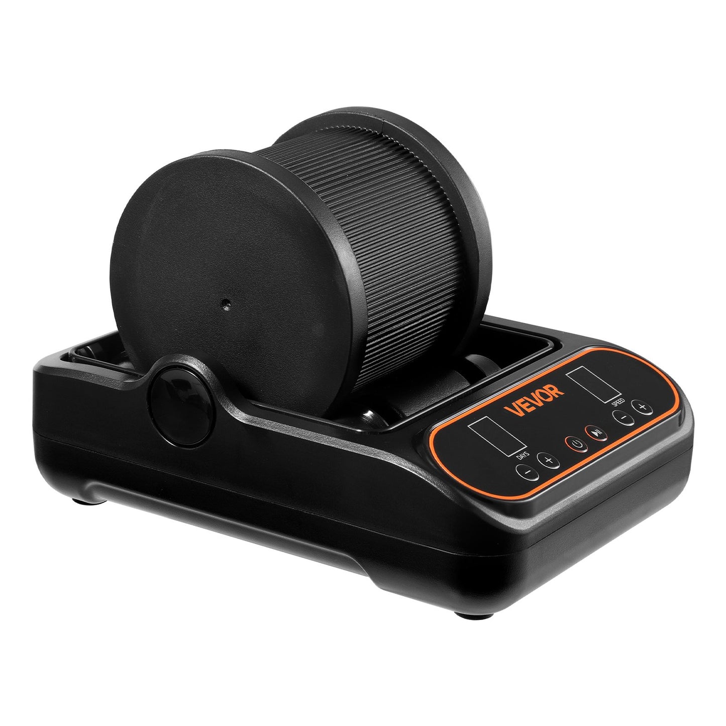 Rock Tumbler, 2 lb Rock Polishing Machine, Rocks Tumbling Kit with 4-Speed Adjustment, 1–9 Day Timer, PC Sound Reduction Cover & TPU Drum, Direct Drive Motor Rocks Polishing, Quiet Operation