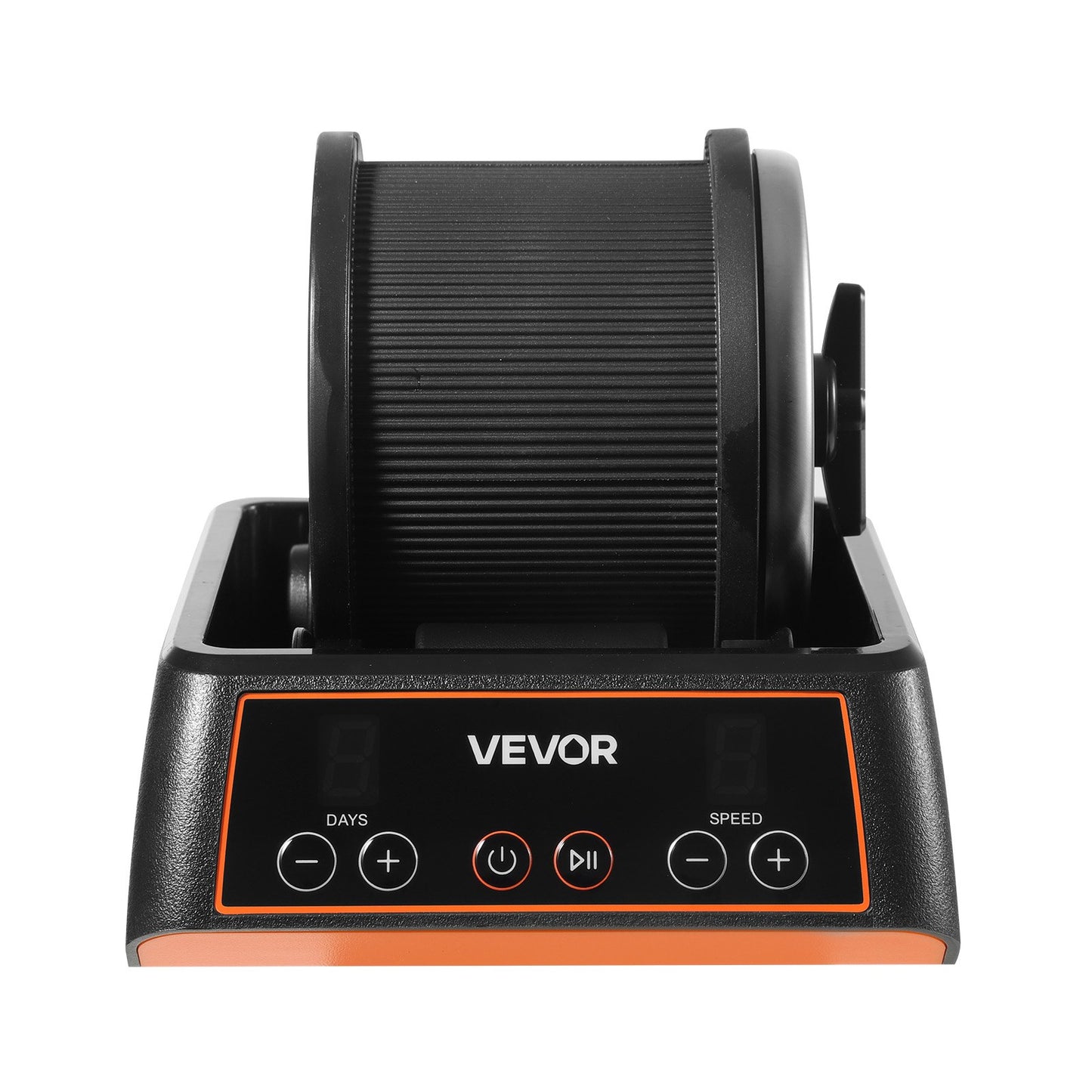 Rock Tumbler, 1 lb Rock Polishing Machine, Rocks Tumbling Kit with 4-Speed Adjustment, 1–9 Day Timer, Direct Drive Motor Rocks Polishing Kit for Rose Quartz, Amethyst, Quiet Operation