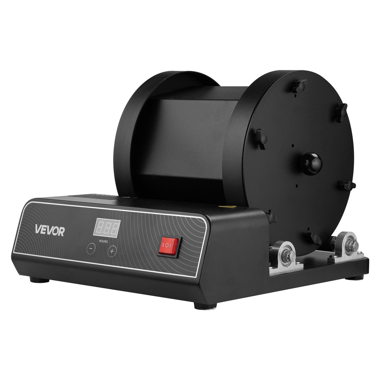 Rock Tumbler Kit, 17 lbs Rock Polishing Kit, 2-Speed Stone Polishing Kit with 240-Hour Polishing Timer, Rock Polisher with Belt-Driven Brushless Motor, Rock Polisher for Adults and Kids