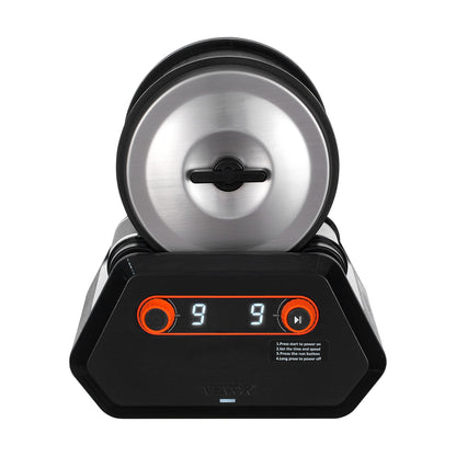 Steinpolierset, 1,8 kg, Steinpolierer, 9 Geschwindigkeiten, 9 Tage Timer mit Körnung