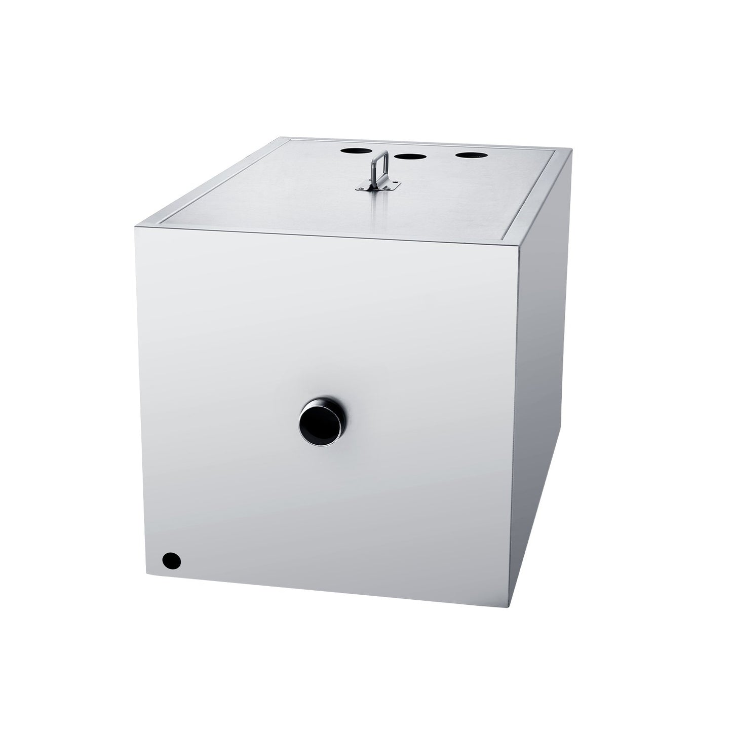 Commercial Grease Trap, 40 LBS Grease Trap, Top Inlet Separator, Stainless Steel Under Sink Grease Trap, 10 GPM Wastewater Oil-Water Separator, for Restaurant Dining Room Home Kitchen