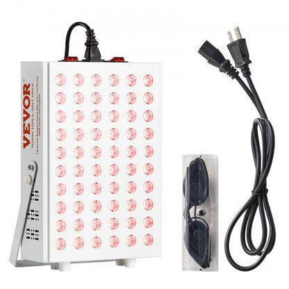 Red Light Therapy for Body Face, 60 Dual-Chip LEDs, Red 660nm & Near Infrared 850nm Combo, High Power Red Light Therapy Panel for Recovery, Pain Relief, Wound Healing, Skin Health, 80W