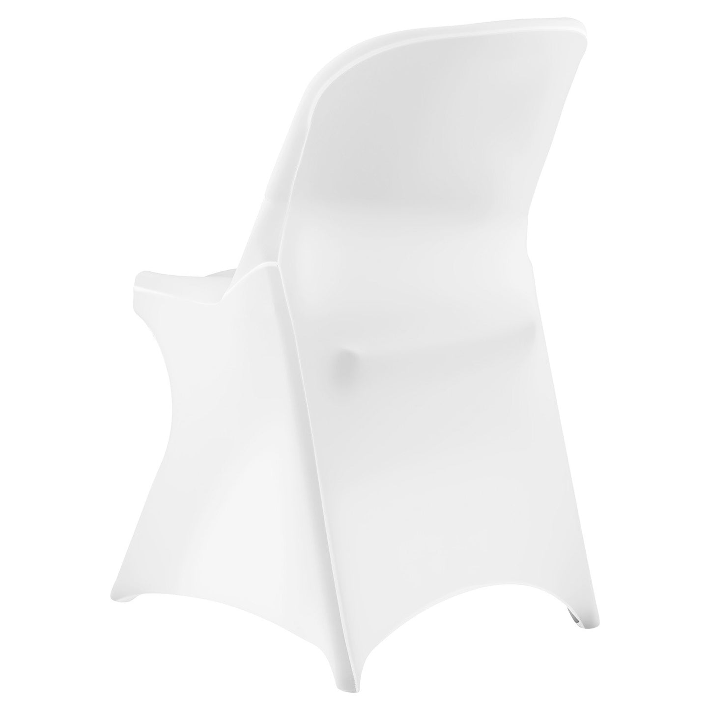 30 Pcs White Chair Covers, Polyester Spandex Chair Cover, Stretch Slipcovers for Wedding Party Dining Banquet Flat-Front Chair Covers, Fits Chair Measures up to 18.11 x 19.69 x 33.86 inch