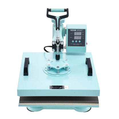 Heat Press Machine 15x15 i 5 i 1 med 30oz Tumbler Press T-shirts Grön