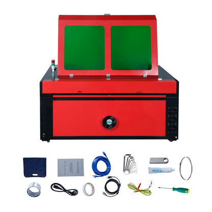 130W CO2 Laser Graveur Gravur Carving Druckmaschine 900x1400mm Arbeitsbett