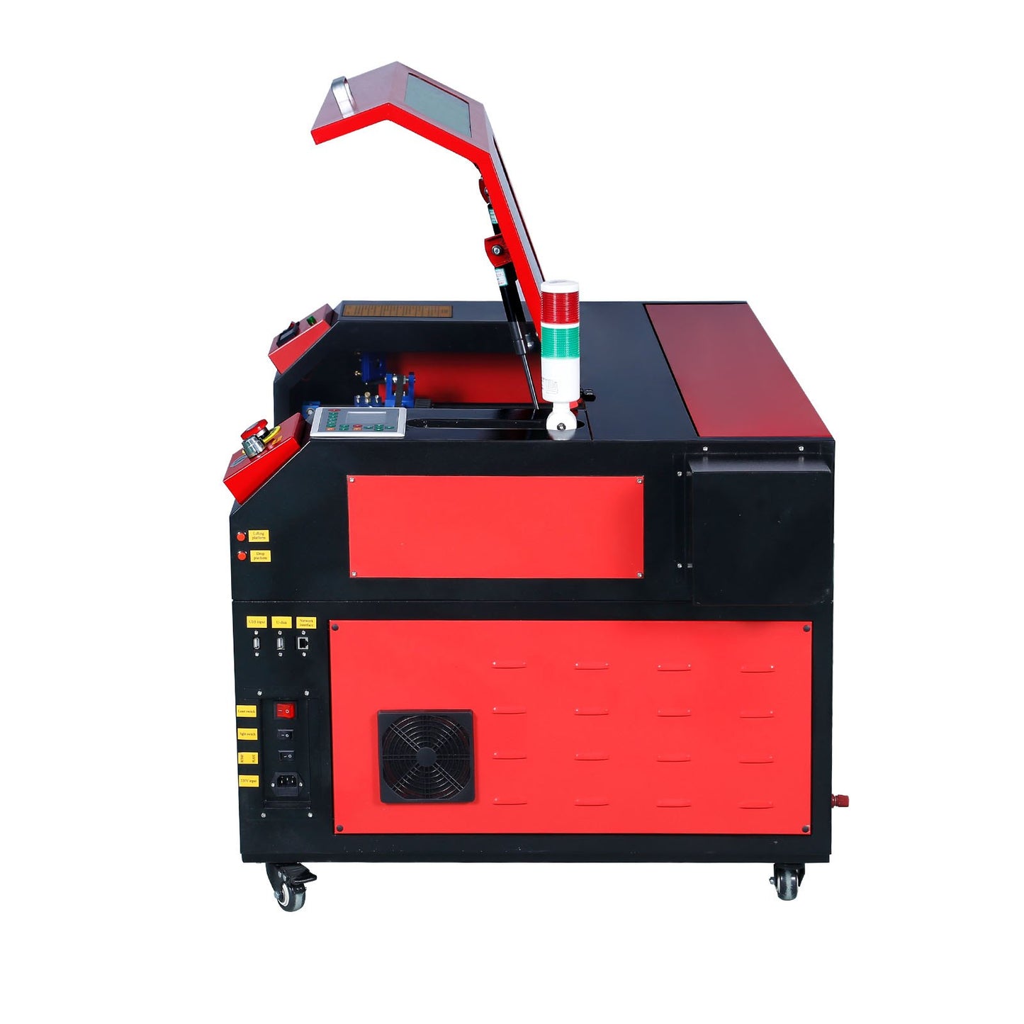 60W CO2 Lasergravör Gravyr Carving Print Machine 400x600 mm Arbetsbädd