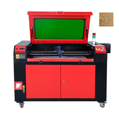 100W CO2 Lasergravierer Gravur Carving Druckmaschine 600x900 mm Arbeitsbett