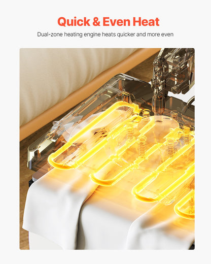 Heat Press Machine 8 in 1 Combo, Heat Press 15x15 in, Swing Away T Shirt Printing Machine Digital Control, Multifunction Transfer Machine Sublimation, for T-Shirt Hat Cap Mug Plate, Blue