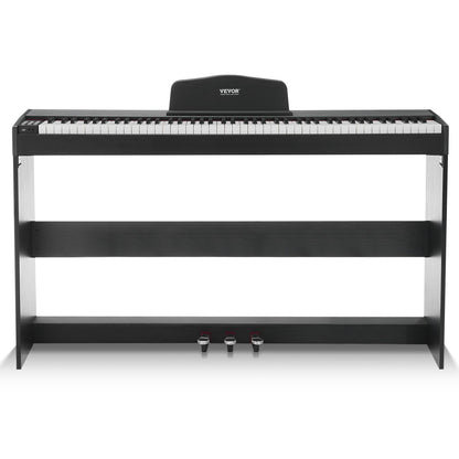 88 keys Fully weighted digital piano Double keyboard Simple cabinet mount