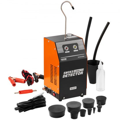 Läckagedetektor för bilrökmaskin, läckagetestare för avdunstning av rökmaskin med inbyggd luftpump, dubbelläges vakuumledningsbränslediagnostisk detektor för DC12V-bilar, motorcyklar, lastbilar, båtar, fyrhjulingar |  EU