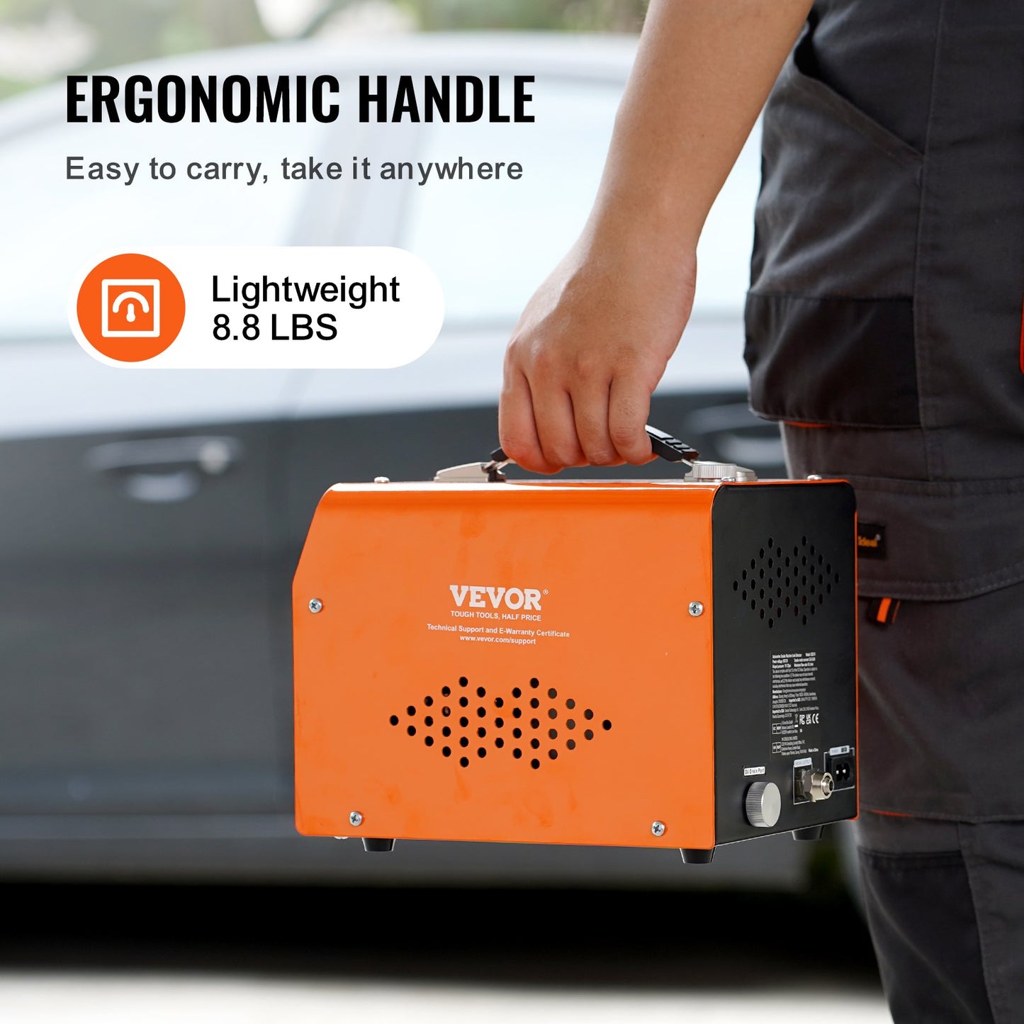 Automotive Smoke Machine Läckagedetektor EVAP Vakuum Diagnostic Leak Tester