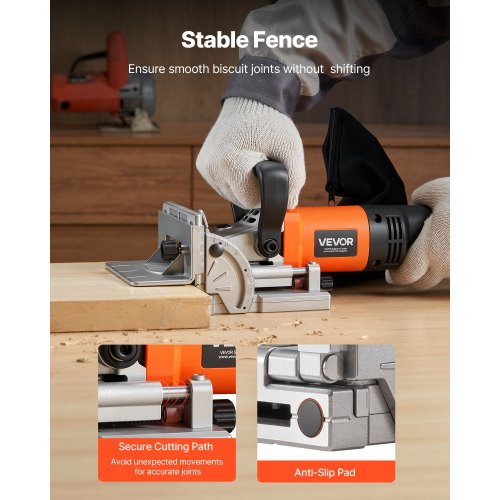 Biscuit Plate Joint 5.9A 11600 RPM Motor with Wooden Cookies | EU