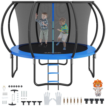 10FT Outdoor-Trampolin für Kinder mit Sicherheitsnetz