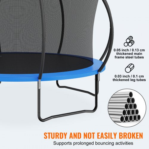 14FT Outdoor-Trampolin für Kinder mit Sicherheitsnetz | EU