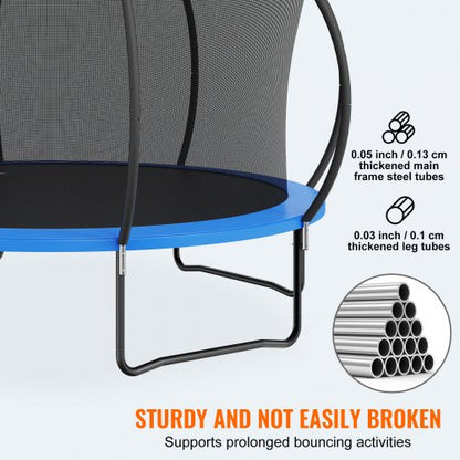 14FT Outdoor-Trampolin für Kinder mit Sicherheitsnetz | EU