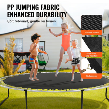 Replacement trampoline mat fits 13 foot frame 80 V-rings 7" spring length