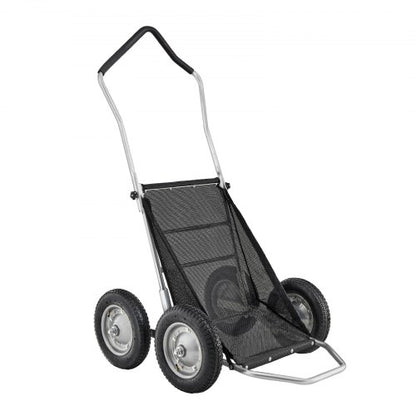 Game Carts for Hunting, 500LBS Deer Cart Game Hauler, Heavy-Duty Crawler Cart, All-Terrain Folding Deer Hauling Cart with Shock-Absorbing Tires, Utility Gear Dolly for Hunting Fishing Hiking