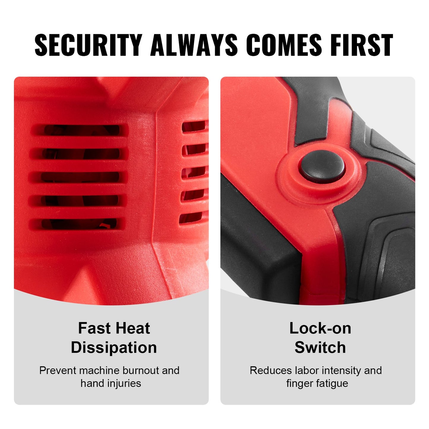 Handhållen elektrisk betongvibrator 960W 2M axelluftbubblor