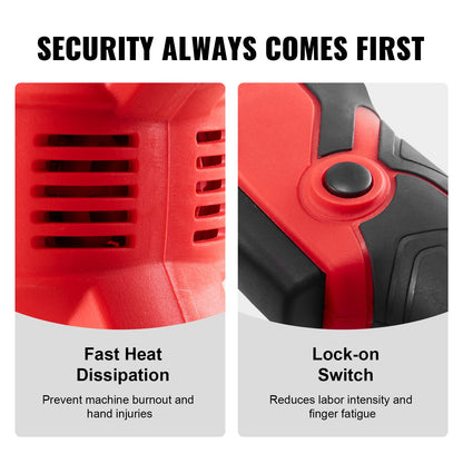 Handhållen elektrisk betongvibrator 960W 2M axelluftbubblor