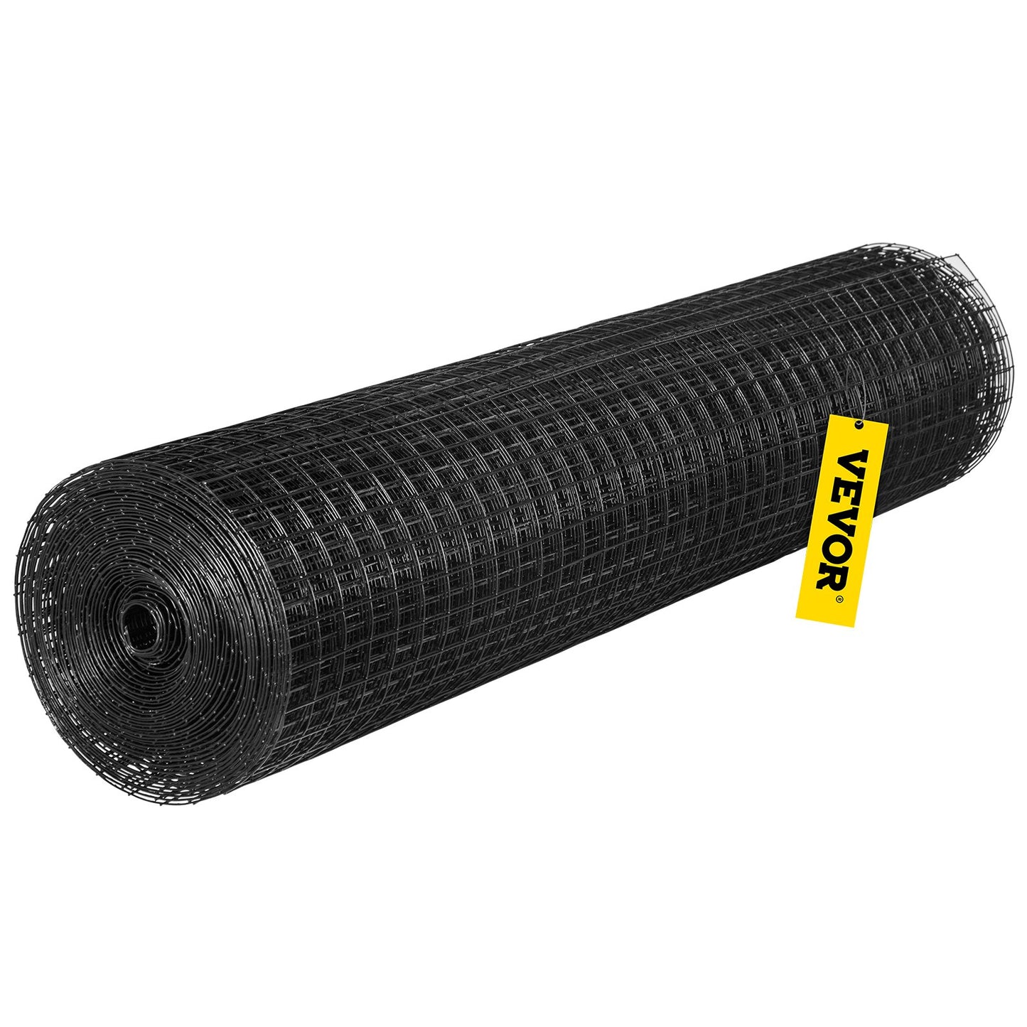 Hårdvaruduk, 24\" x 100\' & 1\"x1\" maskstorlek, galvaniserat stål Vinylbelagd 16 gauge kycklingtrådsstängsel med en skärtång och ett par tyghandskar, för trädgårdsstängsel och husdjursinhägnader,