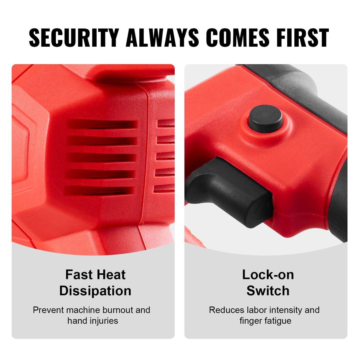 Handhållen elektrisk betongvibrator 800W 1,5M axelluftbubblorborttagare