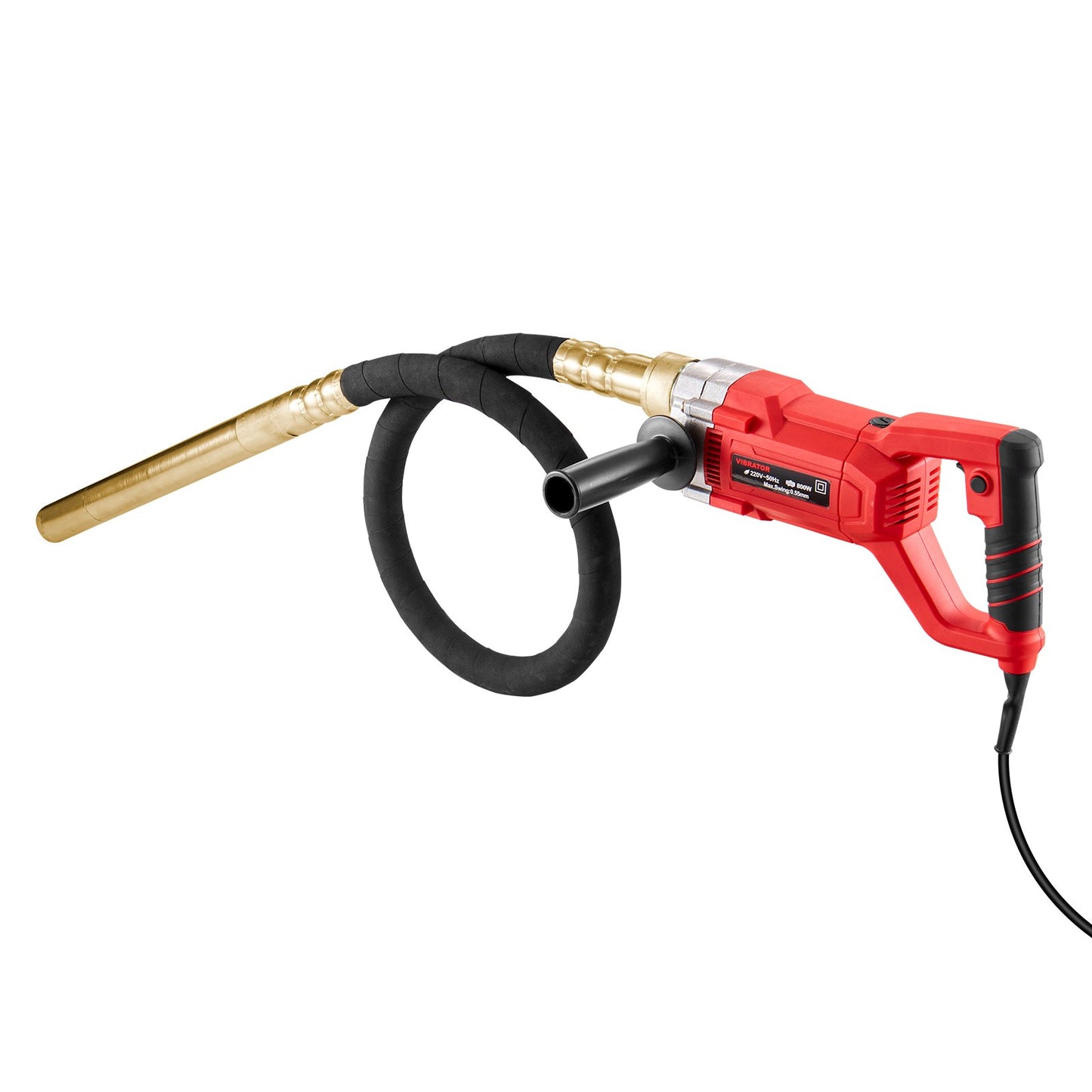 Handhållen elektrisk betongvibrator 800W 1,5M axelluftbubblorborttagare