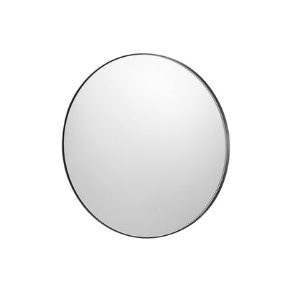 Round wall mounted mirror 30 in mirror with aluminum alloy frame