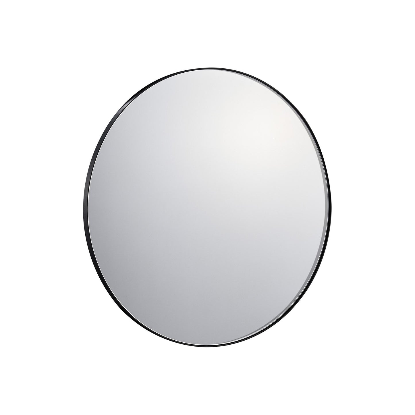 Round wall mounted mirror 30 in mirror with aluminum alloy frame