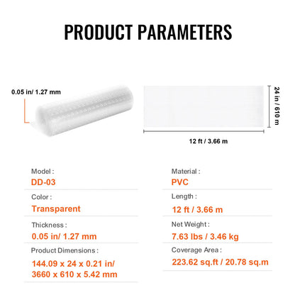 Haustier-Mattenschutz für Katzen, 61 x 30,5 cm, kratzfest, Kratzstopper, PVC