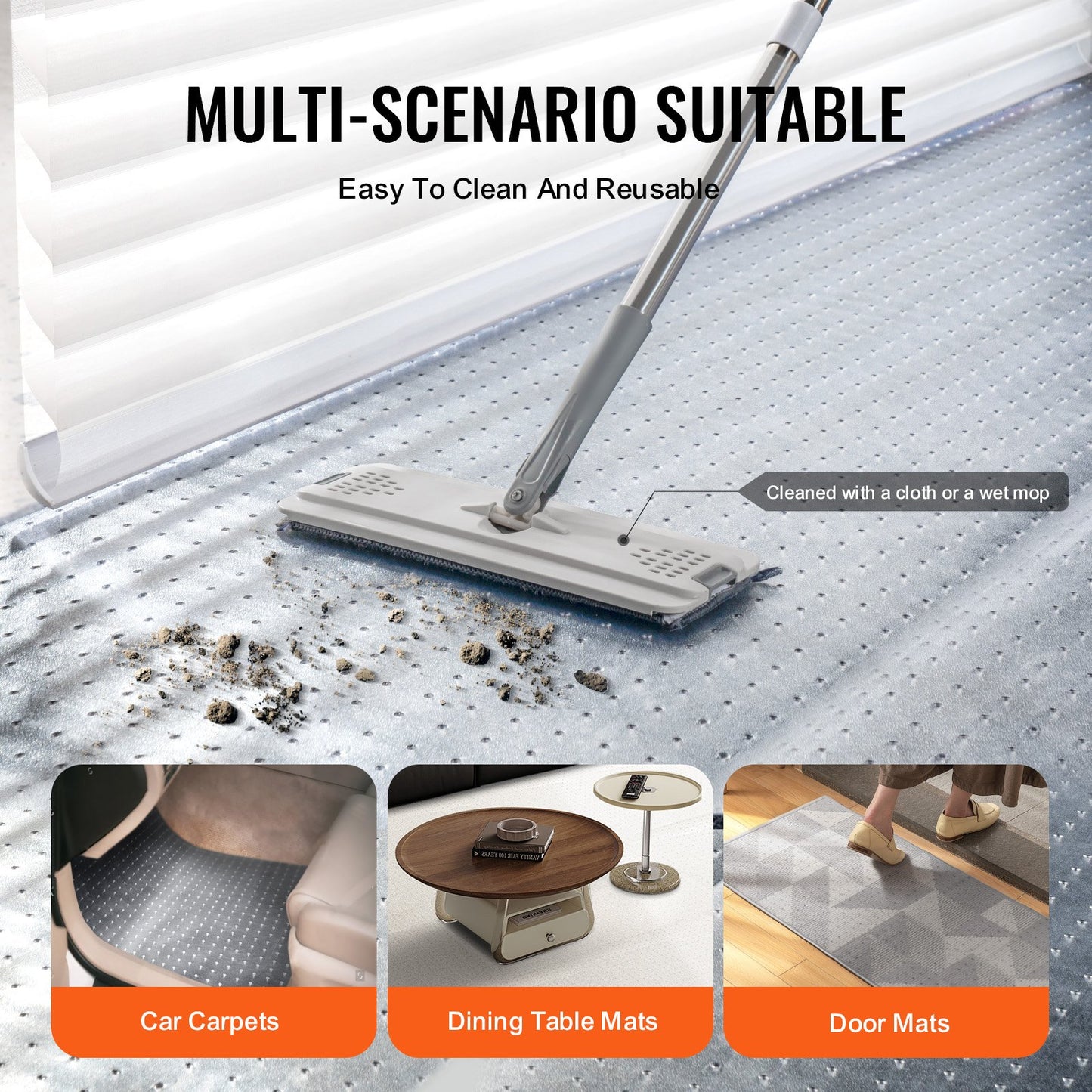 Haustier-Mattenschutz für Katzen, 61 x 15,2 cm, kratzfest, Kratzstopper, PVC