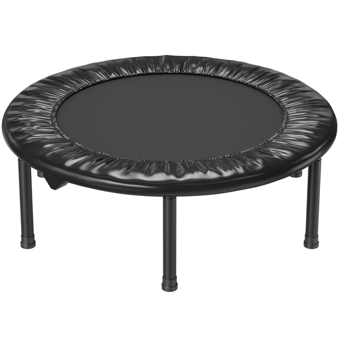 36" faltbares Mini-Fitness-Trampolin für Erwachsene, Indoor-Trainings-Rebounder