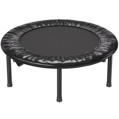 36" faltbares Mini-Fitness-Trampolin für Erwachsene, Indoor-Trainings-Rebounder