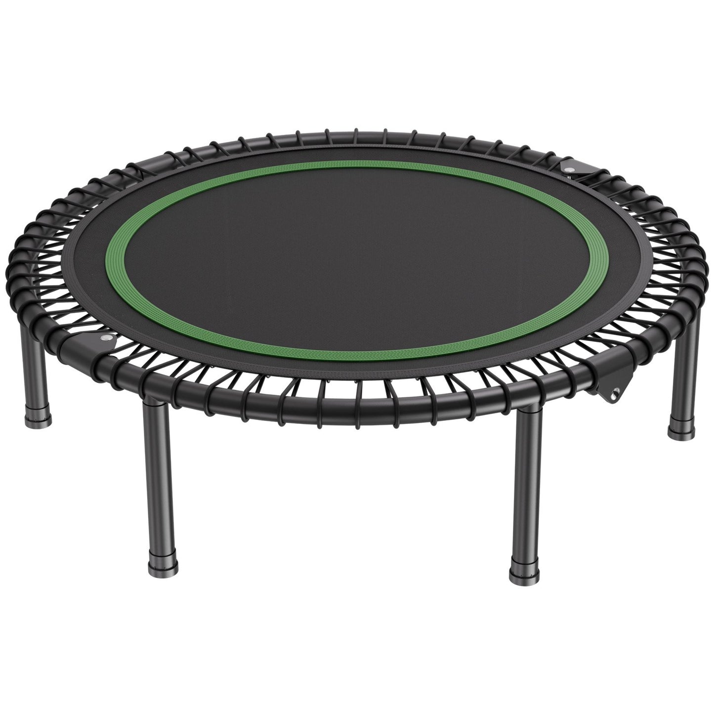 40" faltbares Mini-Fitness-Trampolin für Erwachsene, Indoor-Trainings-Rebounder