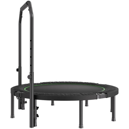 52" Foldable Mini Exercise Trampoline for Adults with Handle