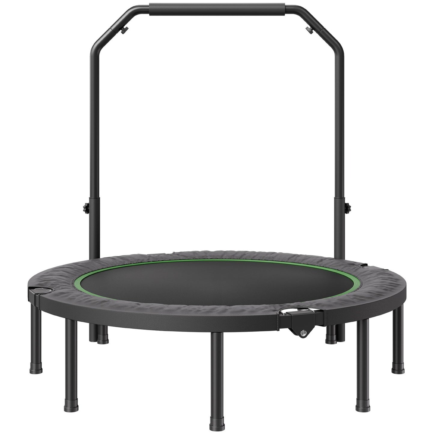 52" Foldable Mini Exercise Trampoline for Adults with Handle