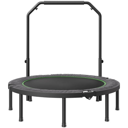 52" Foldable Mini Exercise Trampoline for Adults with Handle