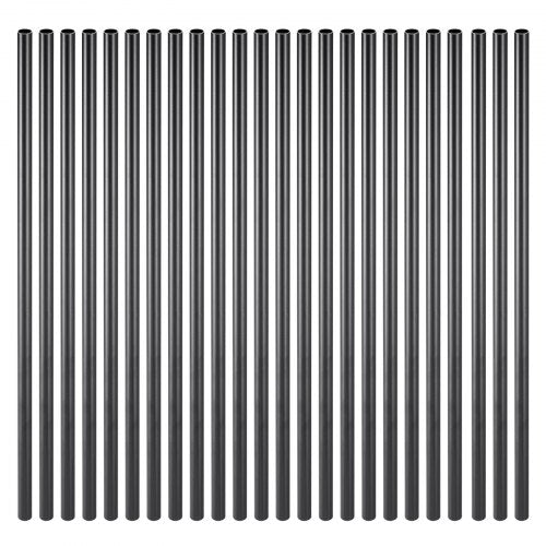 Staircase Balusters 51 Pack 26 i aluminiumspindlar med skruvar/skena lock