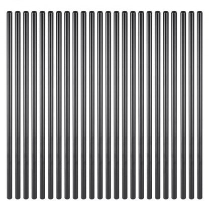 Staircase Balusters 51 Pack 26 i aluminiumspindlar med skruvar/skena lock