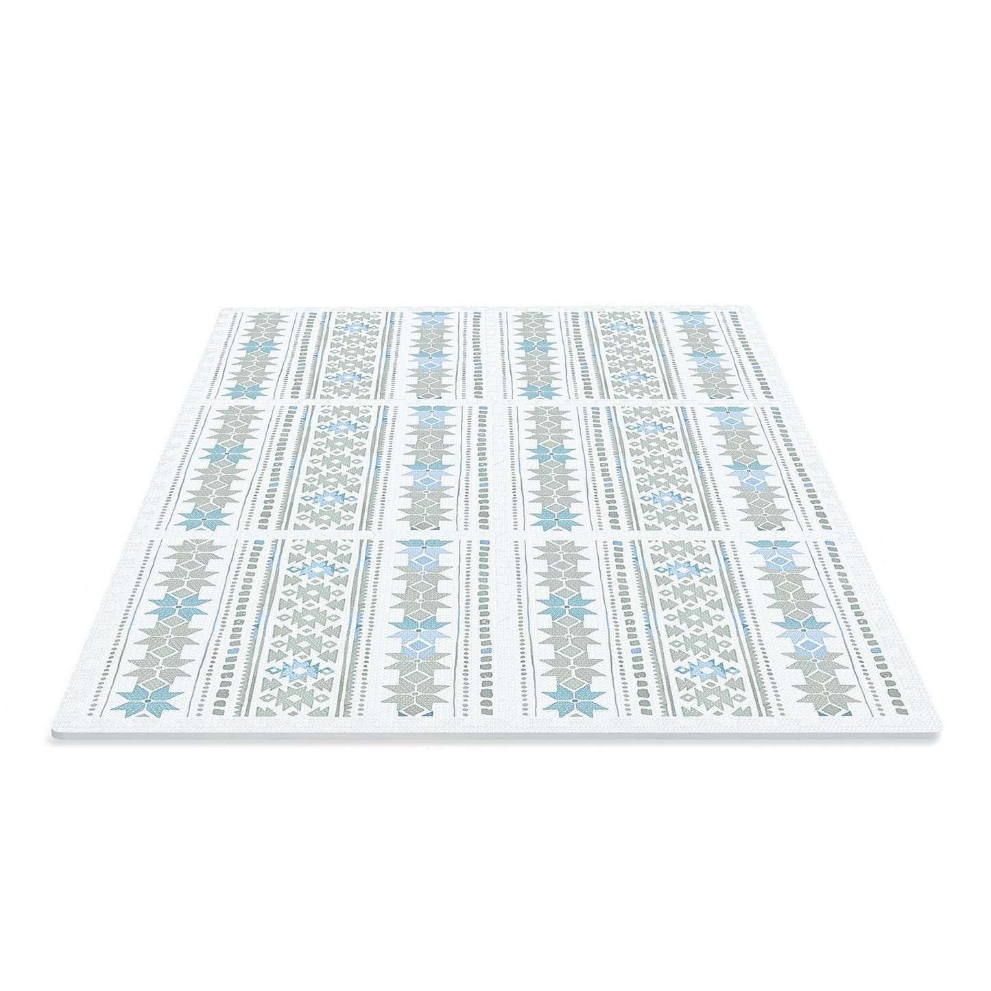 Kinder-Schaumstoff-Puzzle-Bodenspielmatte 0,5 Zoll 6 Stück ineinander greifende weiche EVA-Fliesen